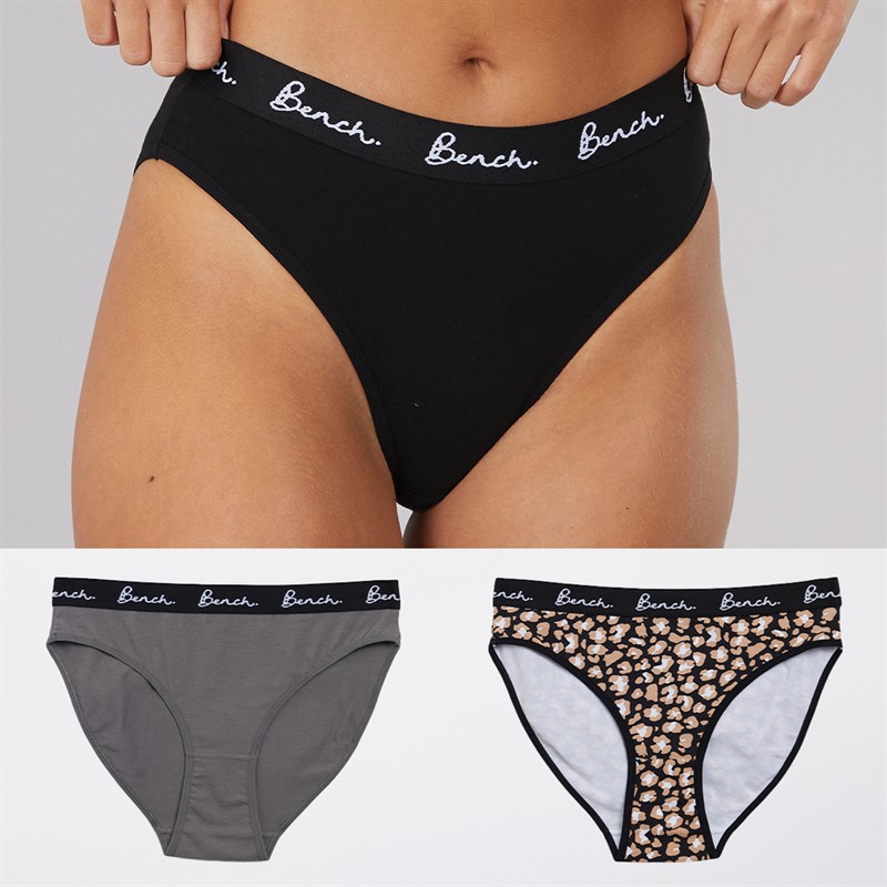 Bench Damen Calva 3er-Pack Slips Multi