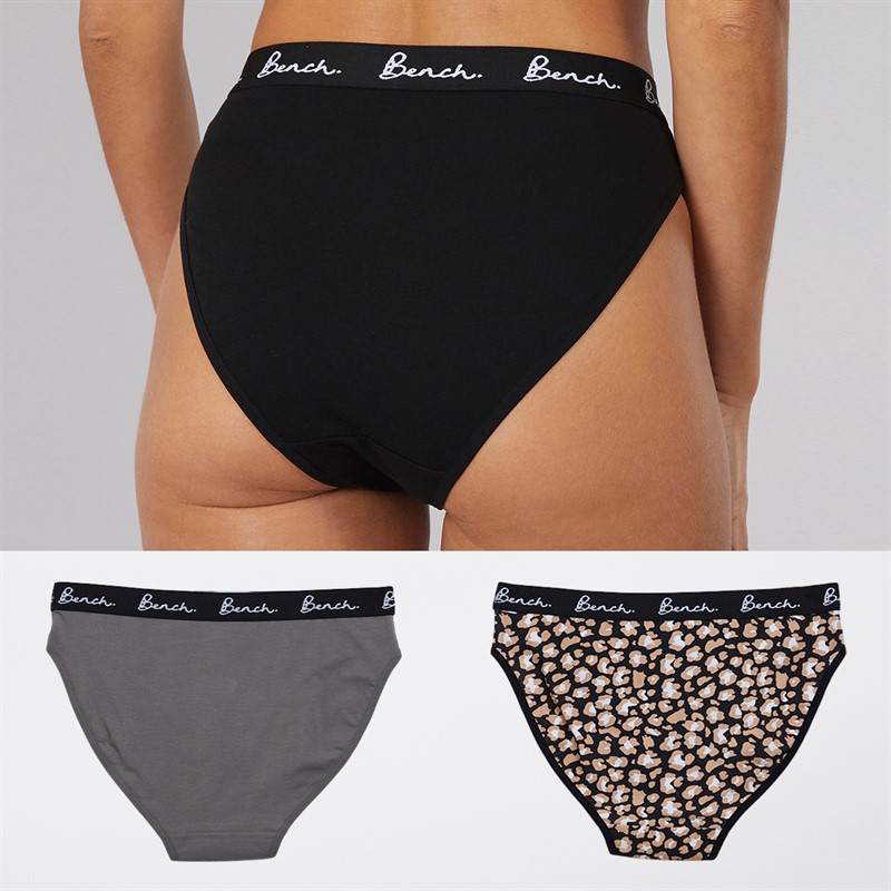 Bench Damen Calva 3er-Pack Slips Multi