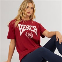 Bench Dames Farri T-Shirt Cranberry Sap