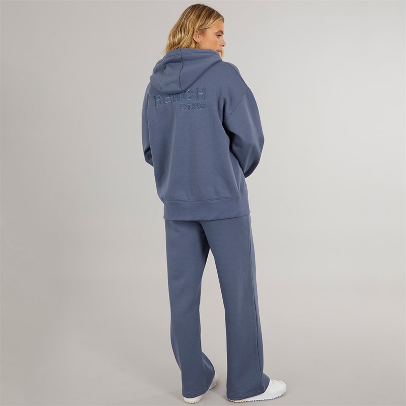 Bench Ensemble de Survêtement zippé Femme Honest Indigo