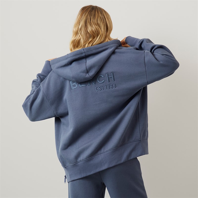 Bench Ensemble de Survêtement zippé Femme Honest Indigo