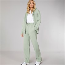 Bench Womens Zip Thru Tracksuit Dark Sage Green