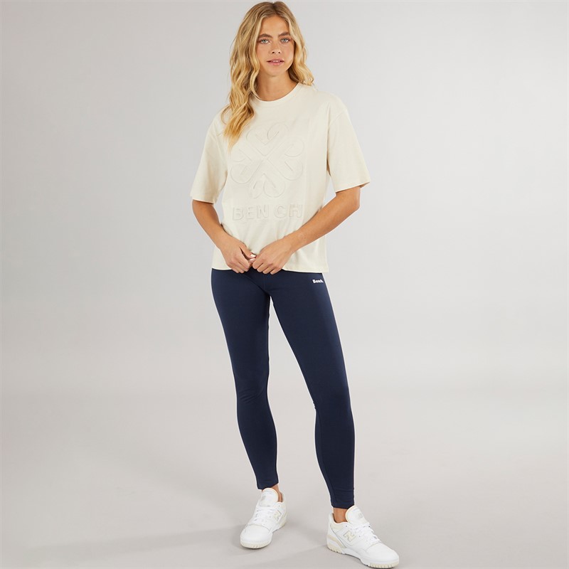 Bench Womens Peera T-Shirt Chalk