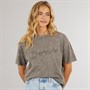 Bench Womens Kellin T-Shirt Graphite Grey