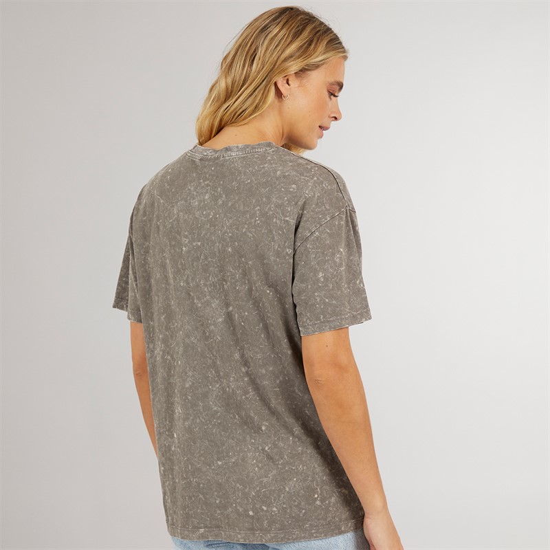 Bench Womens Kellin T-Shirt Graphite Grey