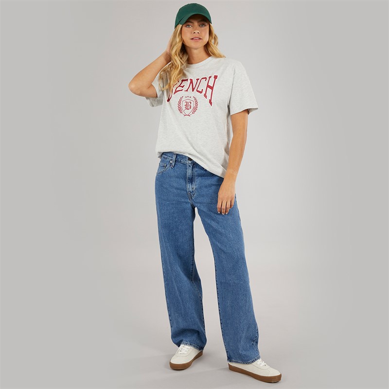 Bench Damen Farri T-Shirt Eis Grau Meliert