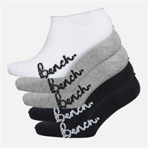 Bench Dame Lenee Fem Pak Træner Liner Sokker Multi