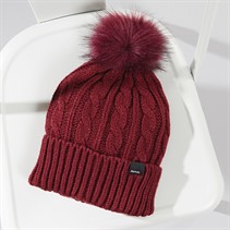 Bench Womens Ivanna Bobble Hat Cordovan