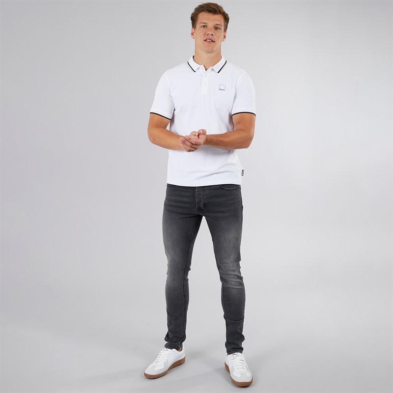 Bench Herren Ralemo Skinny Jeans Grau