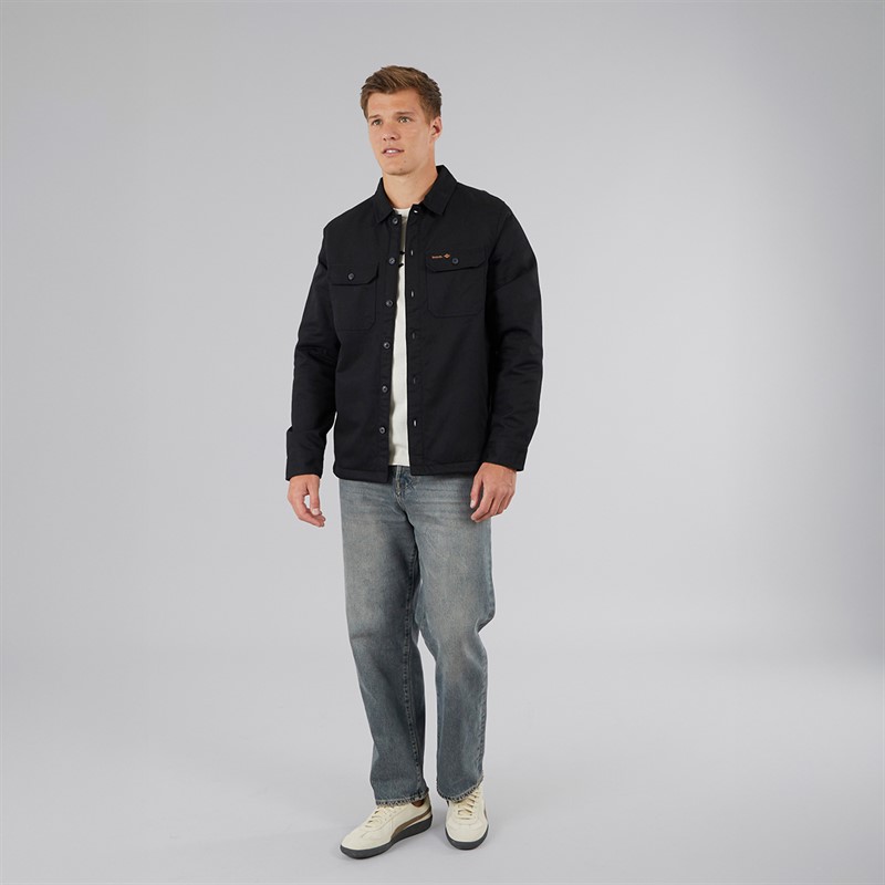 Bench Herren Merrin Borg Arbeitsjacke Schwarz