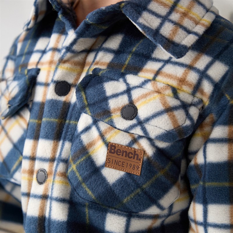 Bench Junge Bundjacke Hemd Und Jeans Set Marine