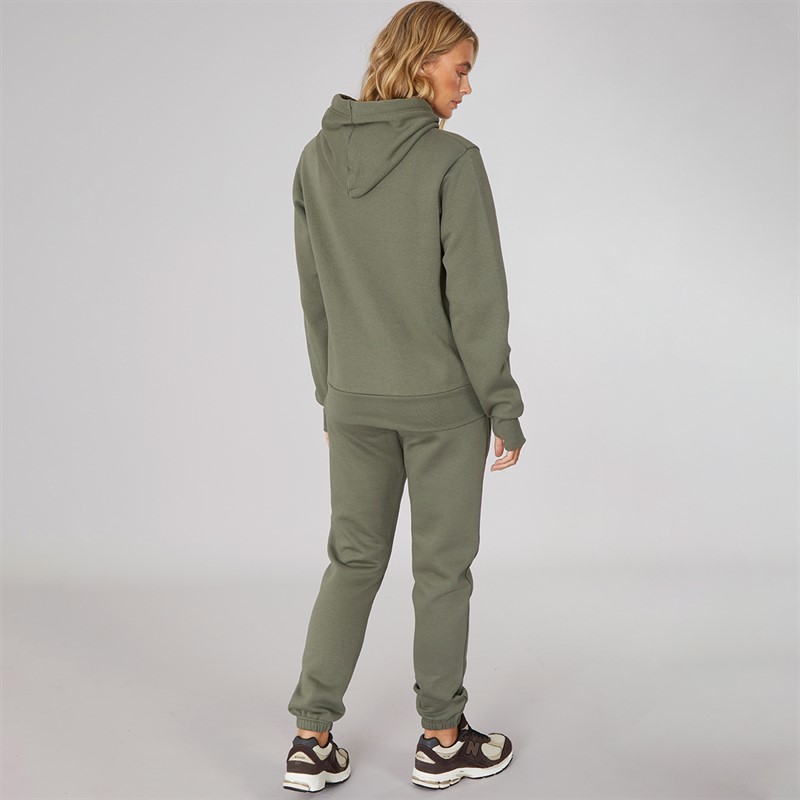 Bench Womens Gianina Tracksuit Khaki Ash