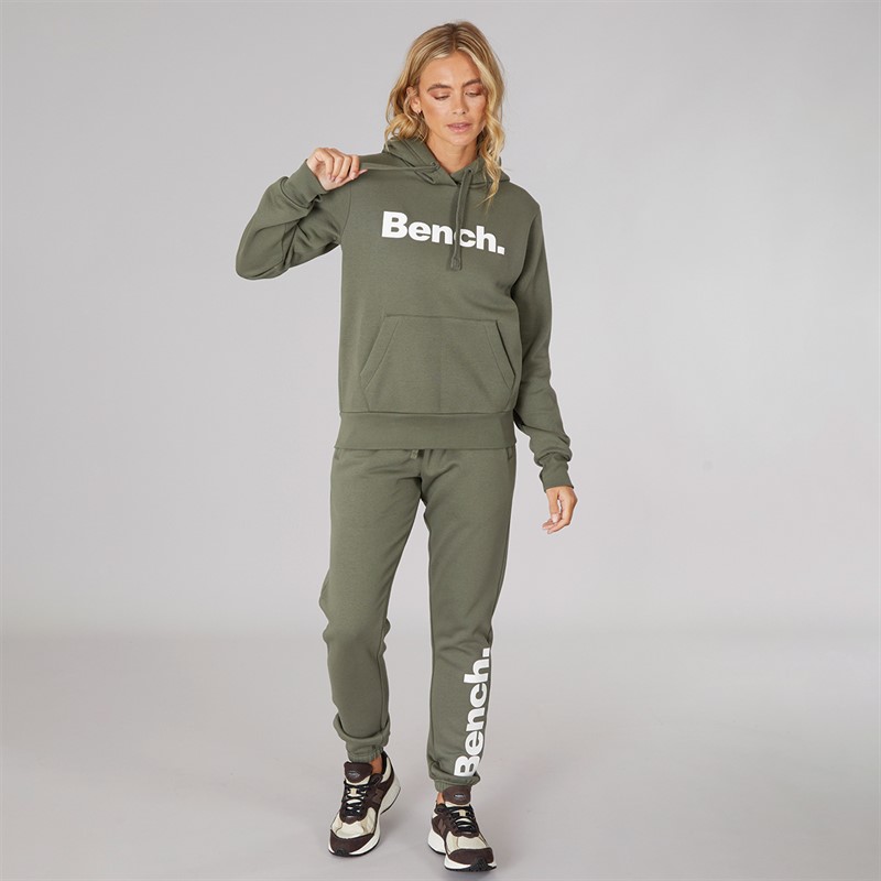 Bench Womens Gianina Tracksuit Khaki Ash