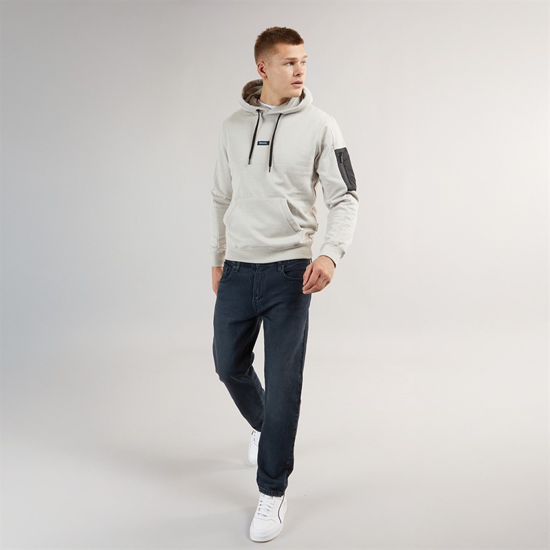 Bench Mens Rudyard Hoodie Frost Grey