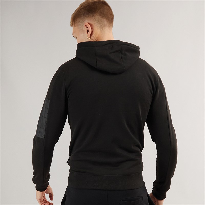 Bench Mens Rudyard Hoodie Black