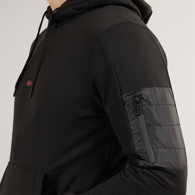 Bench Mens Rudyard Hoodie Black