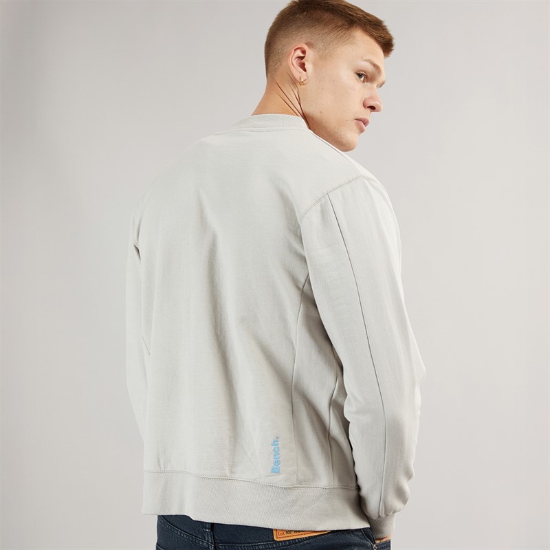 Bench Mens Budford Sweatshirt Frost Grey