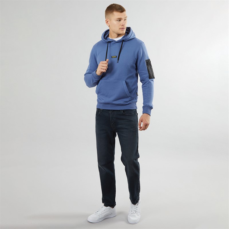 Bench Mens Rudyard Hoodie Blue