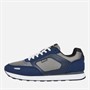 Bench Mens Warner Trainers Navy/Blue/Grey