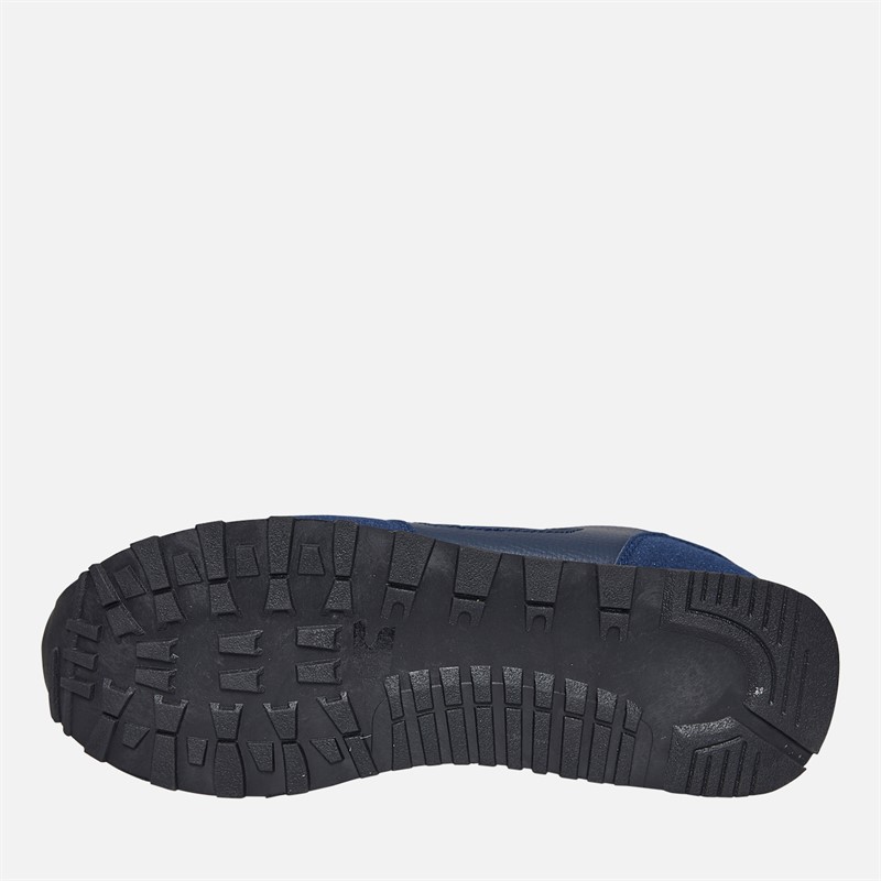 Bench Mens Warner Trainers Navy/Blue/Grey