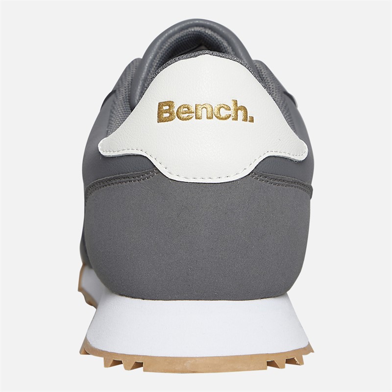 Bench Mens Murray Trainers Grey/Gum