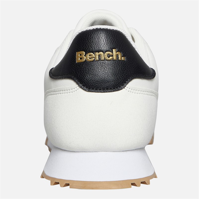 Bench Mens Murray Trainers White/Gum