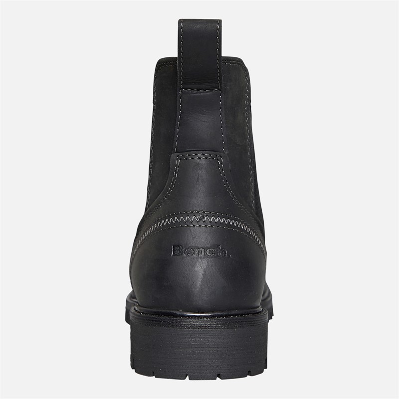 Bench Womens Shiltella Chelsea Boots Black