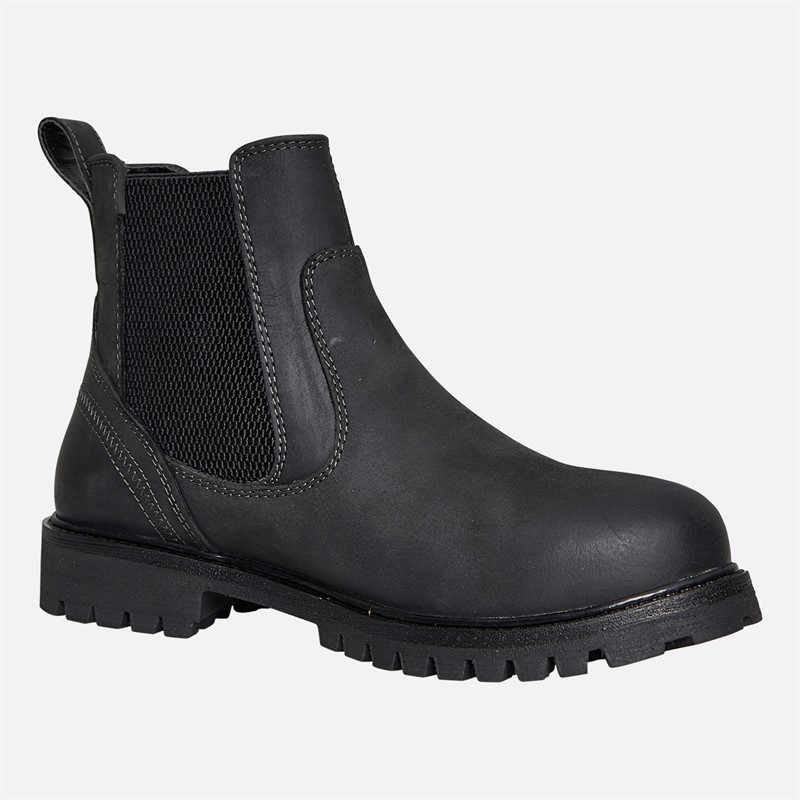 Bench Womens Shiltella Chelsea Boots Black