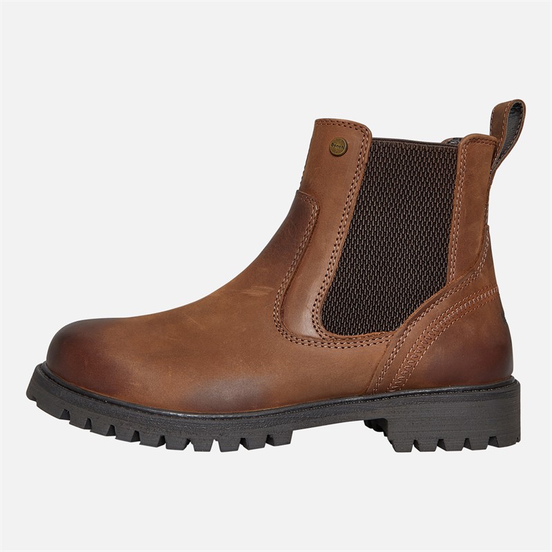 Bench Womens Shiltella Chelsea Boots Chestnut