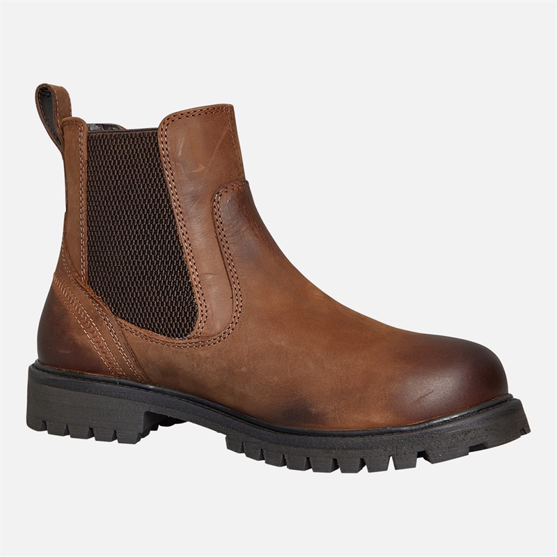 Bench Womens Shiltella Chelsea Boots Chestnut