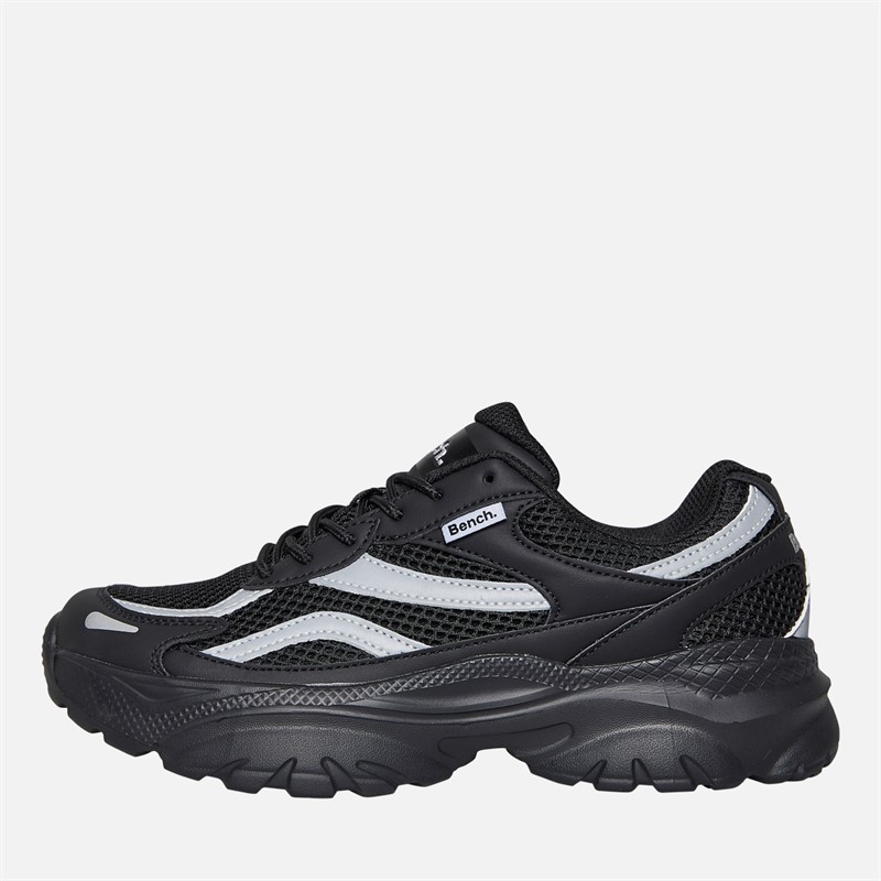 Bench Womens Cirrus VS Trainers Black - Size 5