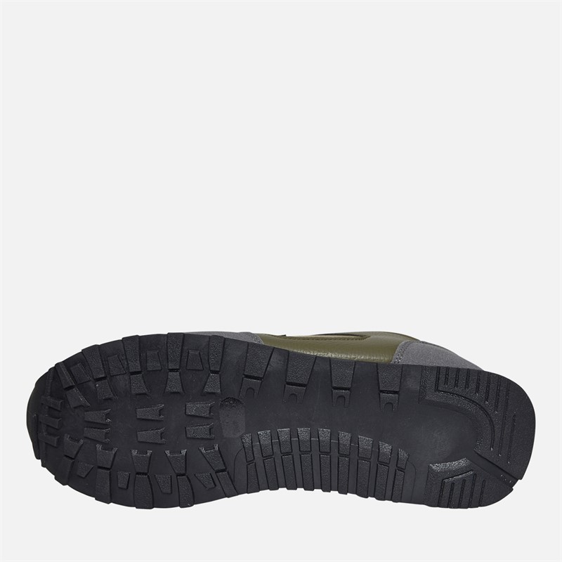 Bench Mens Warner Trainers Grey Comb