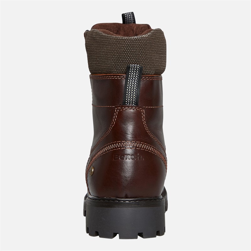 Bench Mens Oldham Aviator Boots Brier/Brown