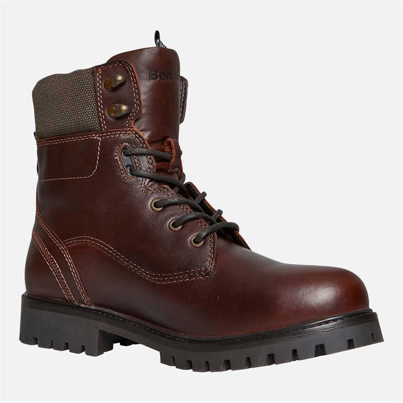 Bench Mens Oldham Aviator Boots Brier/Brown