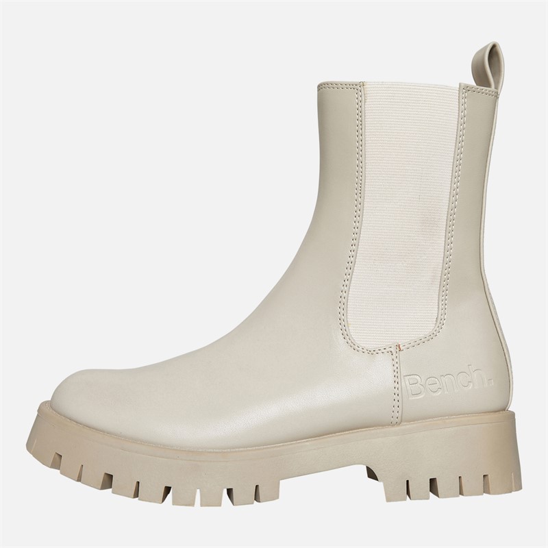 Bench Womens Broomfield Chelsea Boots Taupe