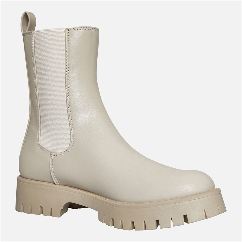 Bench Womens Broomfield Chelsea Boots Taupe