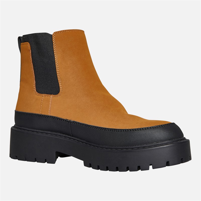 Bench Womens Beecham Chelsea Boots Tan