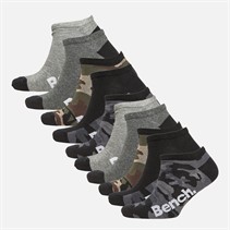 Bench Herren Yerrer Zehnerpackung Sneaker Socken Sortiert