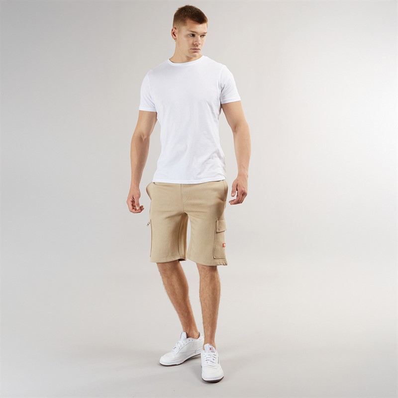 Bench Mens Aparri Cargo Shorts Stone