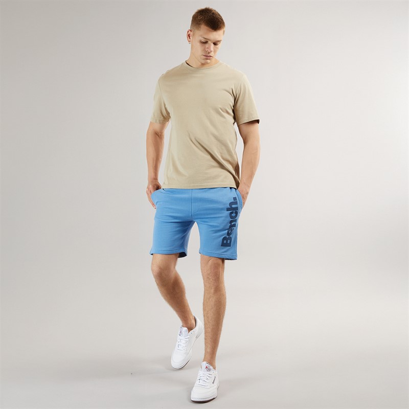 Bench Mens Rollo Jog Shorts Denim