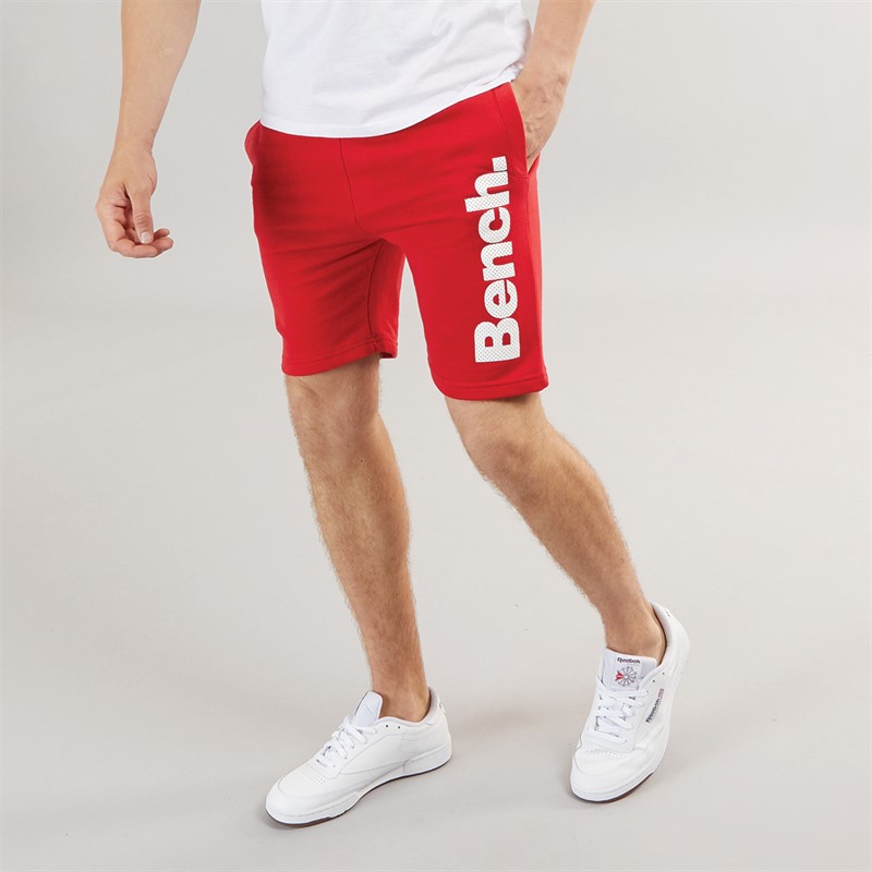 Bench Mens Rollo Jog Shorts Red