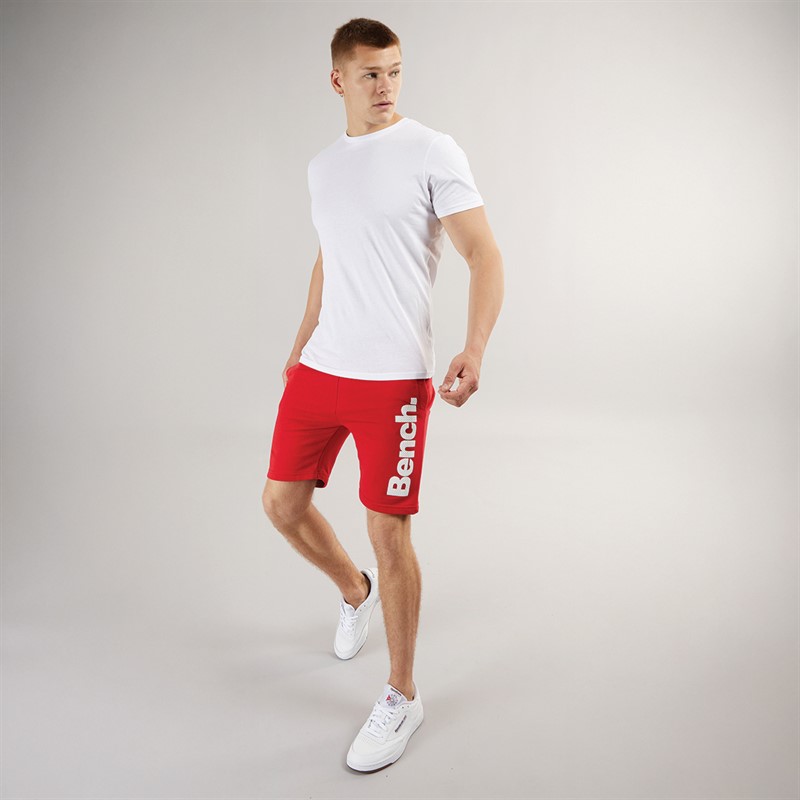 Bench Mens Rollo Jog Shorts Red