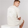 Bench Mens Tazoa Oversized T-Shirt Ecru