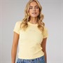 Bench Womens Tarryn T-Shirt Butter