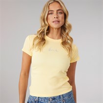Bench Womens Tarryn T-Shirt Butter