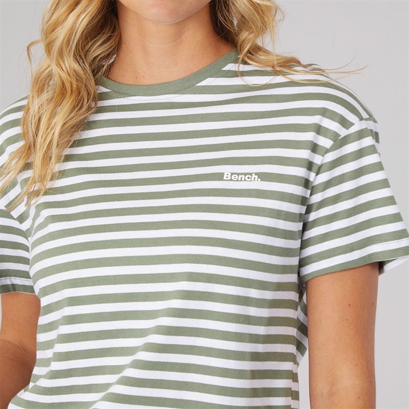 Bench Womens Aife T-Shirt Khaki