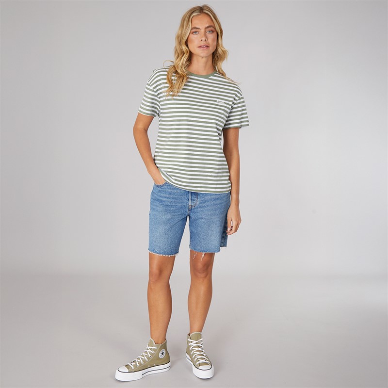 Bench Womens Aife T-Shirt Khaki