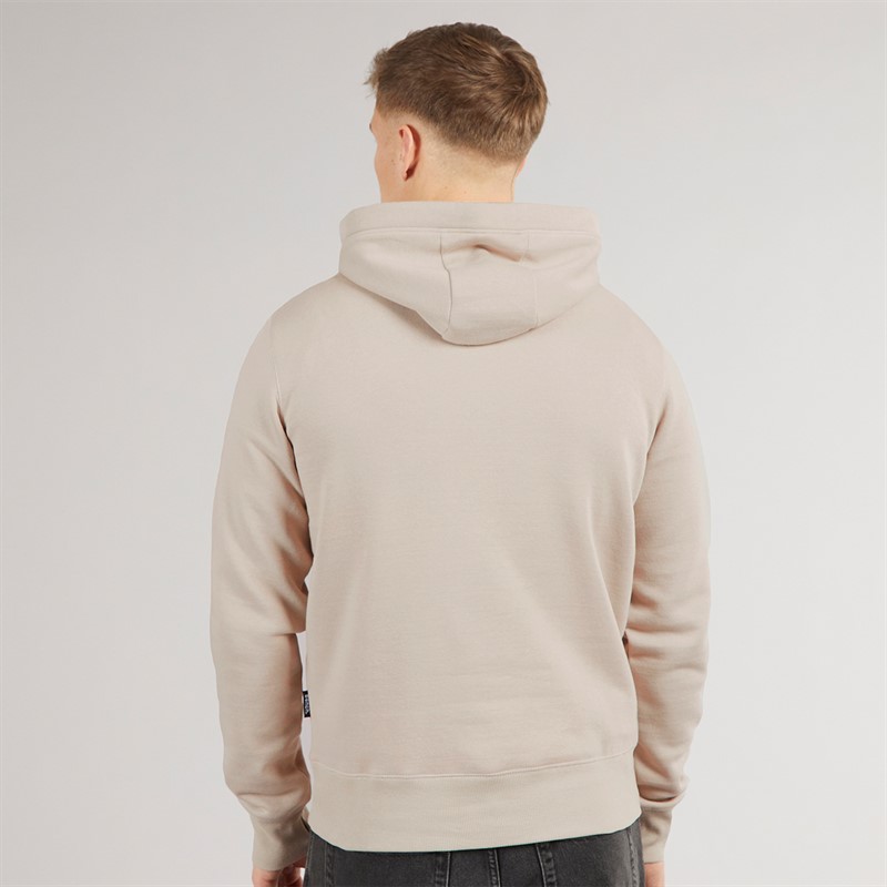 Bench Mens Trassi Hoodie Stone Grey