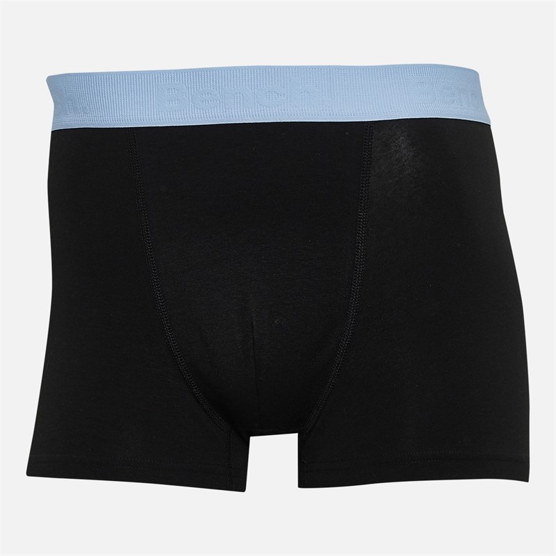 Bench Herren Syers Drei Pack Boxers Schwarz/Grey Marl/Navy