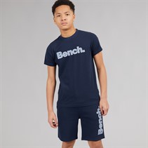 Bench Junge Gowsen B T Shirt Und Shorts Co Ord Set Navy